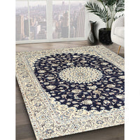 Traditional Gray Medallion Rug, tr4666