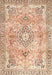 Traditional Chocolate Brown Medallion Rug, tr4668