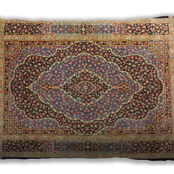 Traditional Classic Rectangular Sepia Brown Lumbar Throw Pillow, 13 inch by 19 inch, lbtr4675