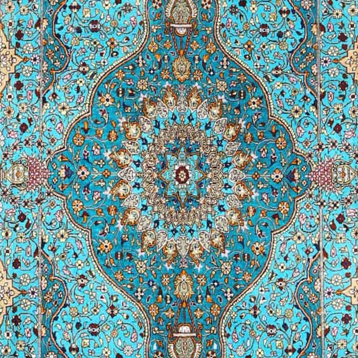 Traditional Gray Medallion Rug, tr4677