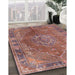 Machine Washable Traditional Brown Red Rug in a Family Room, wshtr4683