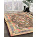 Machine Washable Traditional Sienna Brown Rug in a Family Room, wshtr4687