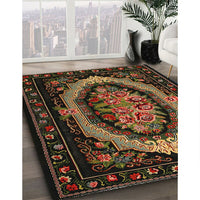 Traditional Red Medallion Rug, tr468