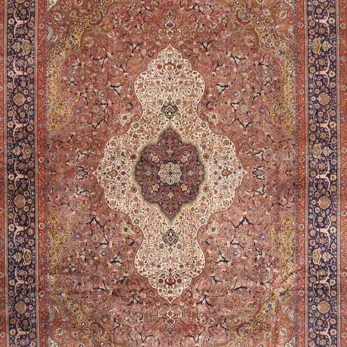 Machine Washable Traditional Brown Red Rug, wshtr4699