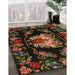 Machine Washable Traditional Night Red Rug in a Family Room, wshtr469