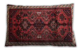 Traditional Classic Rectangular Sienna Brown Lumbar Throw Pillow, 13 inch by 19 inch, lbtr46