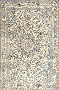 Machine Washable Traditional Light Gold Rug, wshtr4700