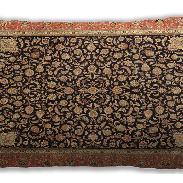 Traditional Classic Rectangular Brown Sand Brown Lumbar Throw Pillow, 13 inch by 19 inch, lbtr4704