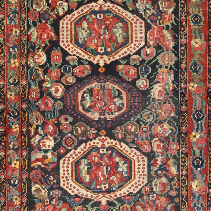 Machine Washable Traditional Saffron Red Rug, wshtr4712