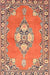 Traditional Sand Brown Persian Rug, tr4715