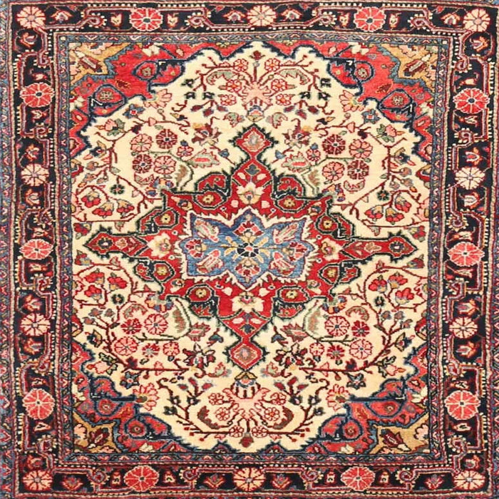 Round Machine Washable Traditional Brown Red Rug, wshtr4722