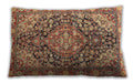 Traditional Classic Rectangular Sandy Brown Lumbar Throw Pillow, 13 inch by 19 inch, lbtr4723