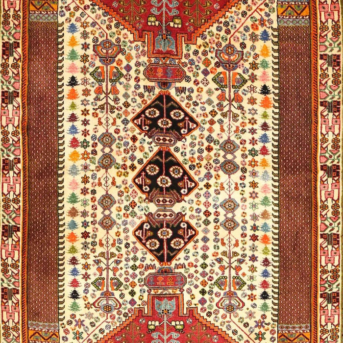 Traditional Sandy Brown Persian Rug, tr4726