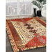 Traditional Sandy Brown Persian Rug in Family Room, tr4726