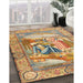 Traditional Red Persian Rug in Family Room, tr4729