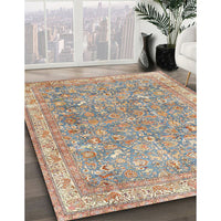 Traditional Dark Almond Brown Persian Rug, tr4730