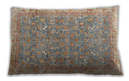 Traditional Classic Rectangular Dark Almond Brown Lumbar Throw Pillow, 13 inch by 19 inch, lbtr4730