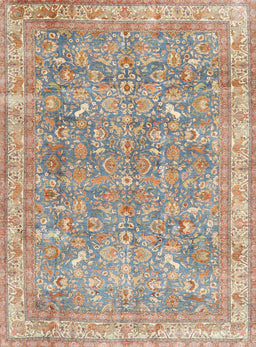 Machine Washable Traditional Dark Almond Brown Rug, wshtr4730