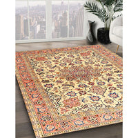 Traditional Red Medallion Rug, tr4735