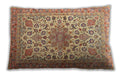 Traditional Classic Rectangular Red Lumbar Throw Pillow, 13 inch by 19 inch, lbtr4735