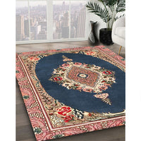 Traditional Light Copper Gold Persian Rug, tr4742