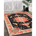 Machine Washable Traditional Sandy Brown Rug in a Family Room, wshtr4747