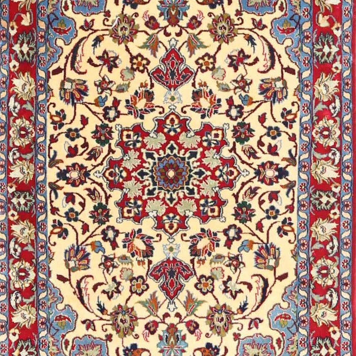 Traditional Brown Red Medallion Rug, tr4749