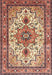 Traditional Brown Red Persian Rug, tr4754