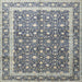 Square Traditional Gray Persian Rug, tr4756