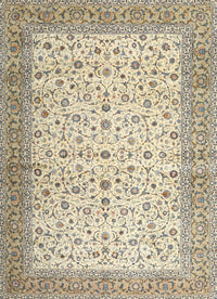 Machine Washable Traditional Dark Almond Brown Rug, wshtr4760