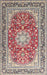 Traditional Chestnut Brown Medallion Rug, tr4761