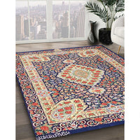 Traditional Brown Medallion Rug, tr4762