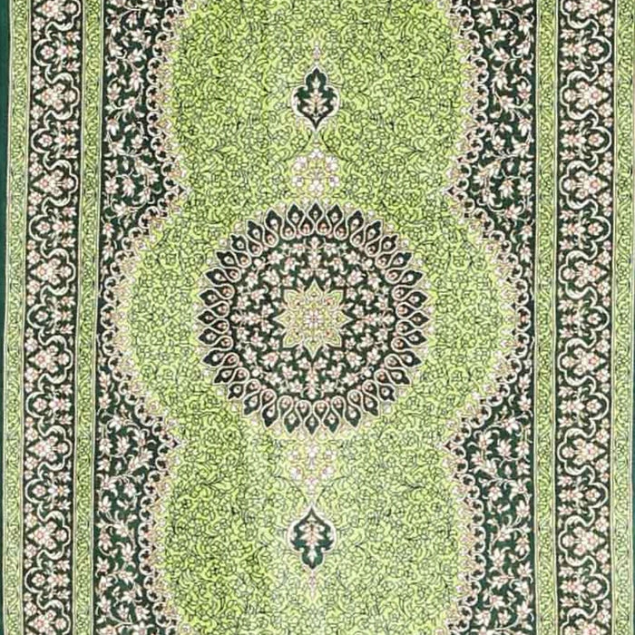 Traditional Brown Gold Medallion Rug, tr4764