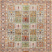 Square Traditional Brown Persian Rug, tr4767