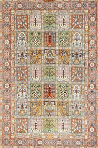 Machine Washable Traditional Brown Rug, wshtr4767