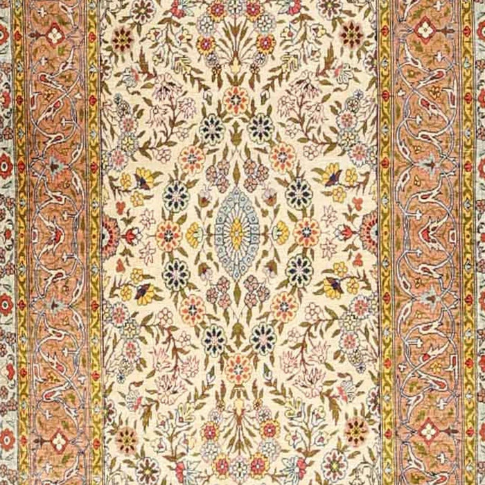 Machine Washable Traditional Chocolate Brown Rug, wshtr4769