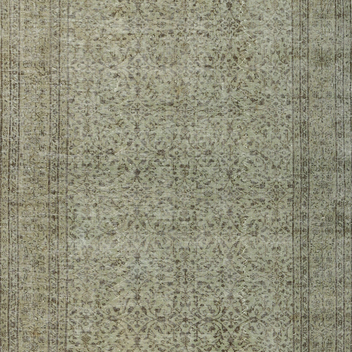 Machine Washable Traditional Sage Green Rug, wshtr476