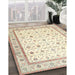 Machine Washable Traditional Gold Rug in a Family Room, wshtr4776