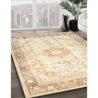 Traditional Vanilla Gold Persian Rug, tr4783