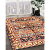 Traditional Sandy Brown Persian Rug, tr4788