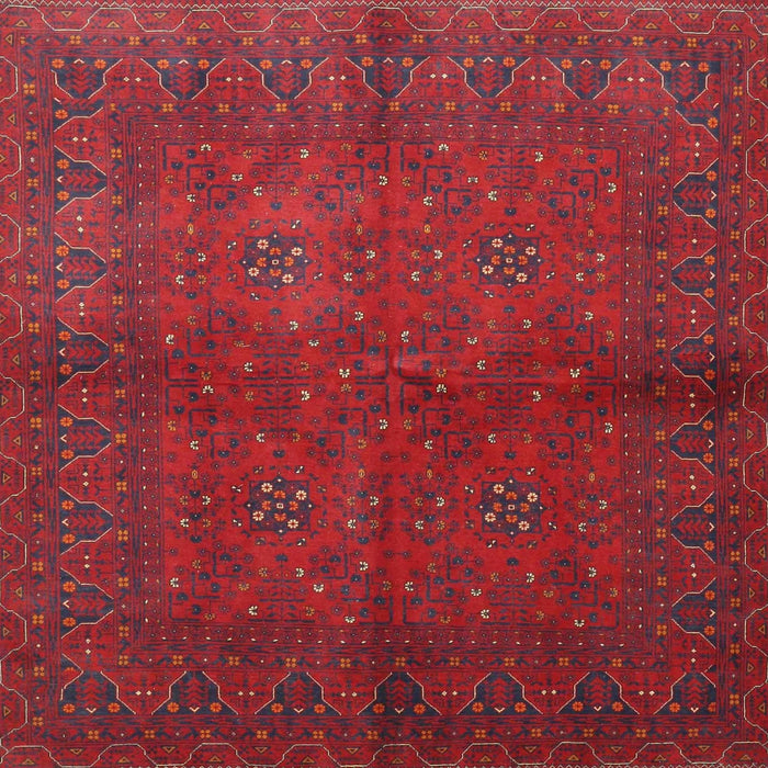 Square Traditional Red Persian Rug, tr4795