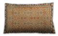 Traditional Classic Rectangular Red Lumbar Throw Pillow, 13 inch by 19 inch, lbtr4796