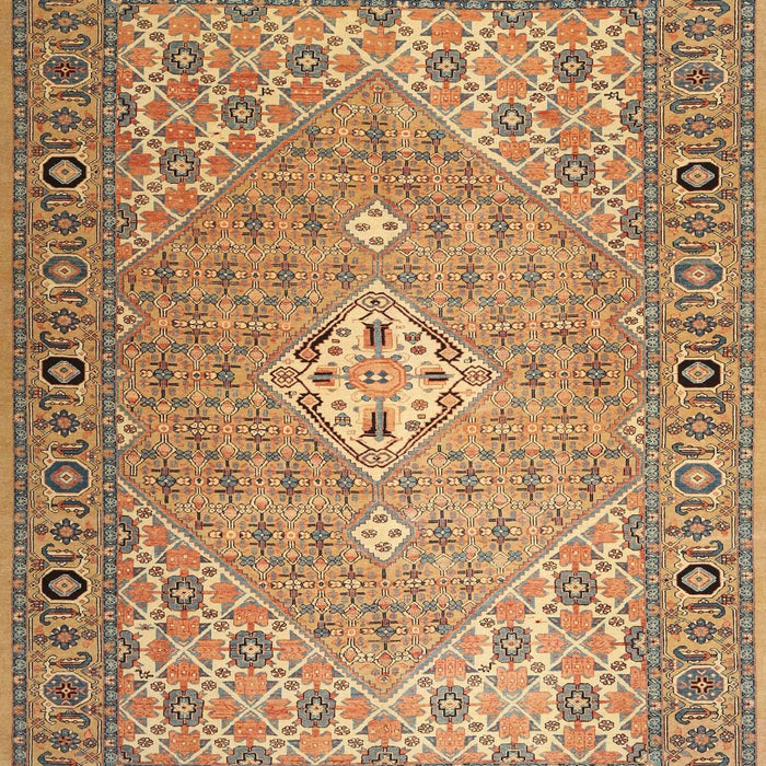 Traditional Light Brown Persian Rug, tr4797