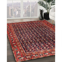 Traditional Rust Pink Persian Rug, tr47