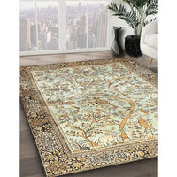 Traditional Brown Animal Rug, tr4800