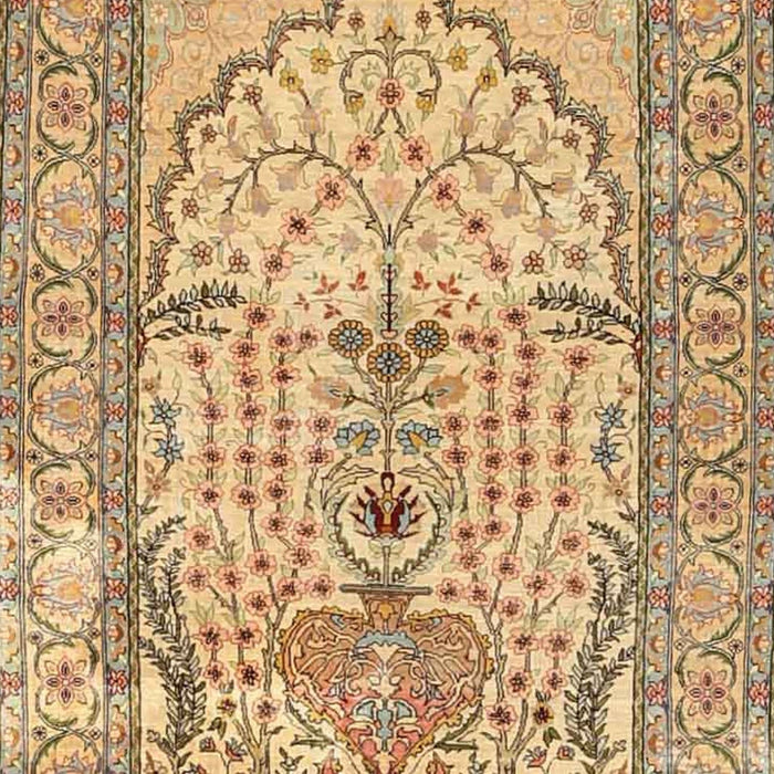 Traditional Light Brown Persian Rug, tr4801