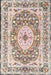 Traditional Brown Medallion Rug, tr4803