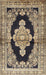 Machine Washable Traditional Brown Rug, wshtr4804