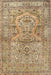 Machine Washable Traditional Sienna Brown Rug, wshtr4809