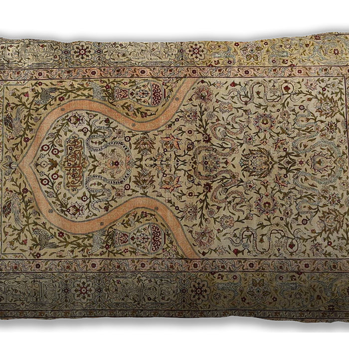 Traditional Classic Rectangular Sienna Brown Lumbar Throw Pillow, 13 inch by 19 inch, lbtr4809